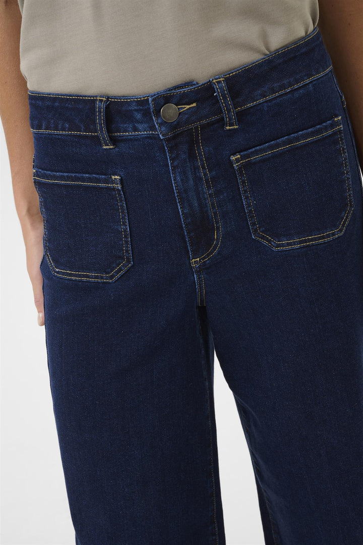 Kaffe Clothing - KAkarla Høytliv Flared Jeans
