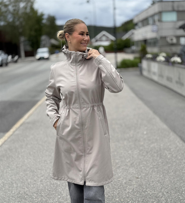 Cream - CRKasia Softshell Jakke
