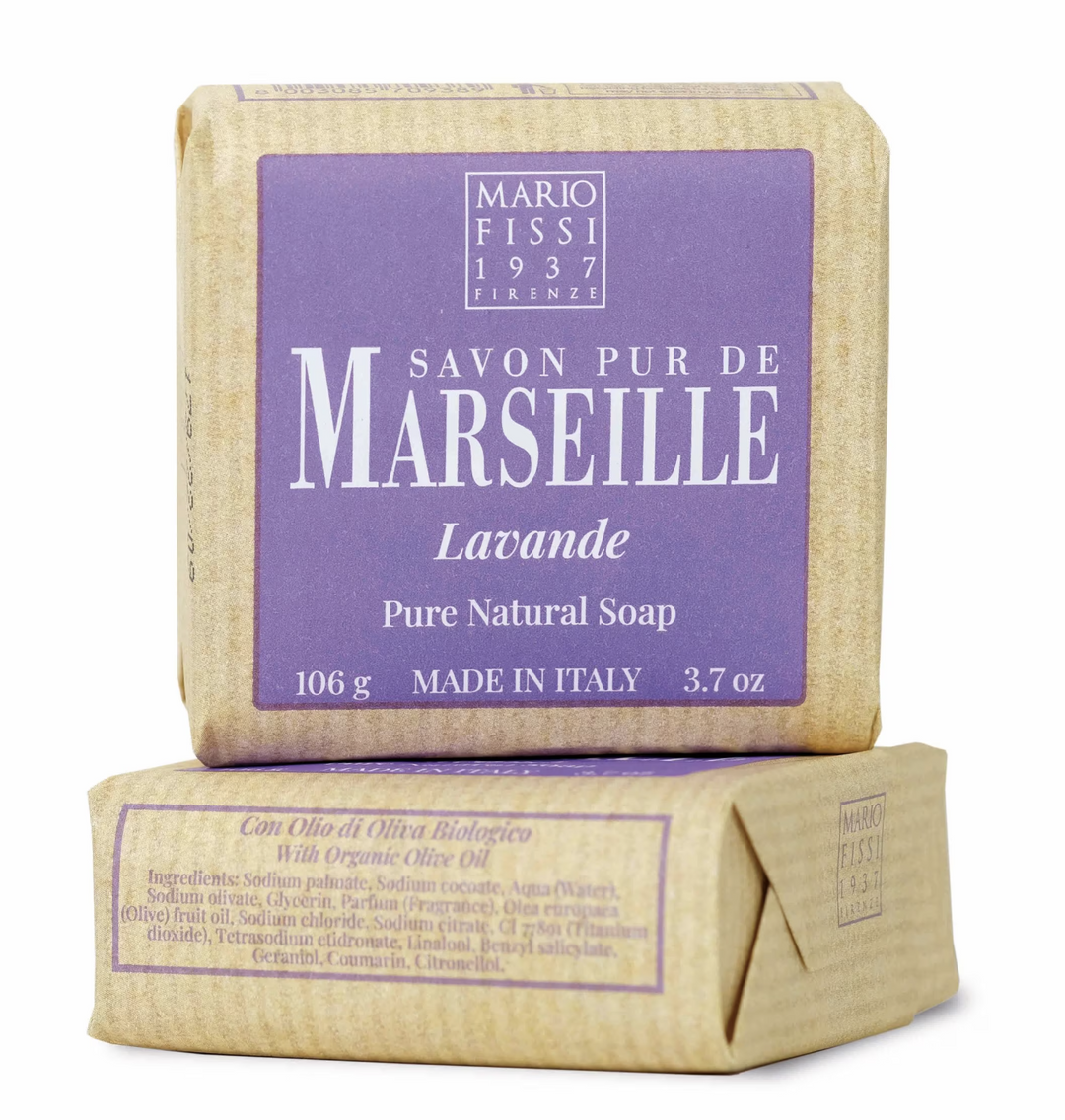 Mario Fissi - Marseille Såpestykke Lavendel 106 g