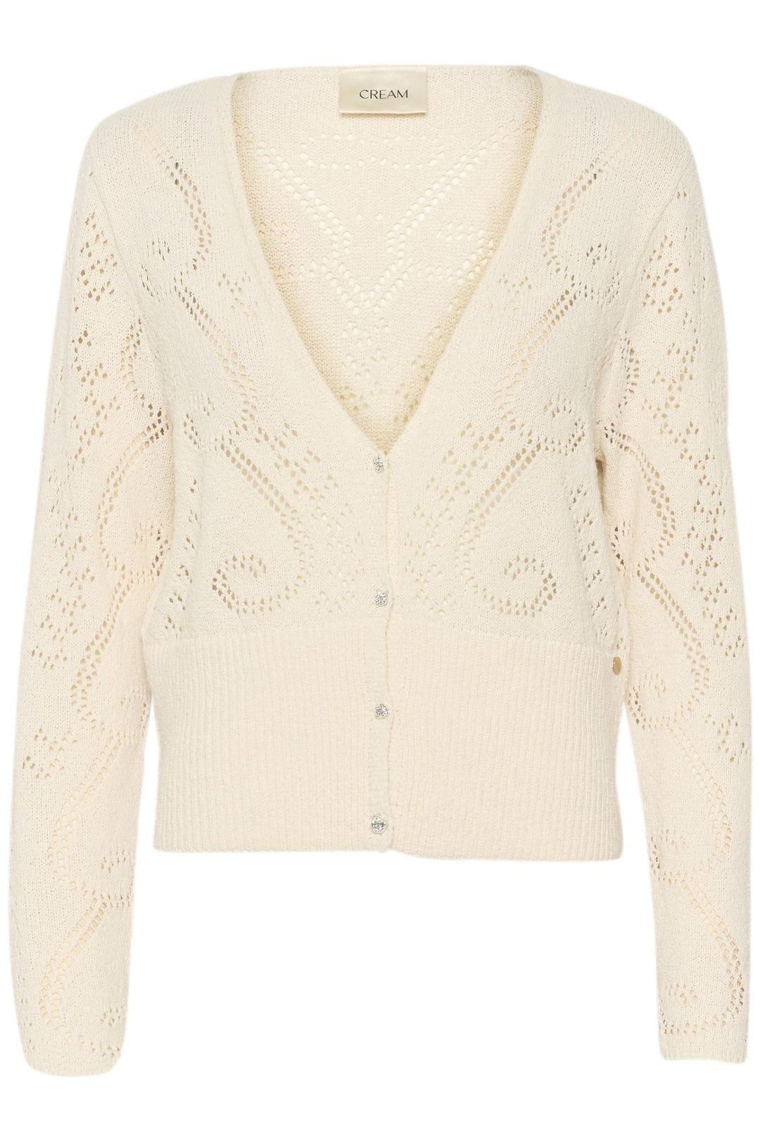 Cream - CRHami strikket cardigan