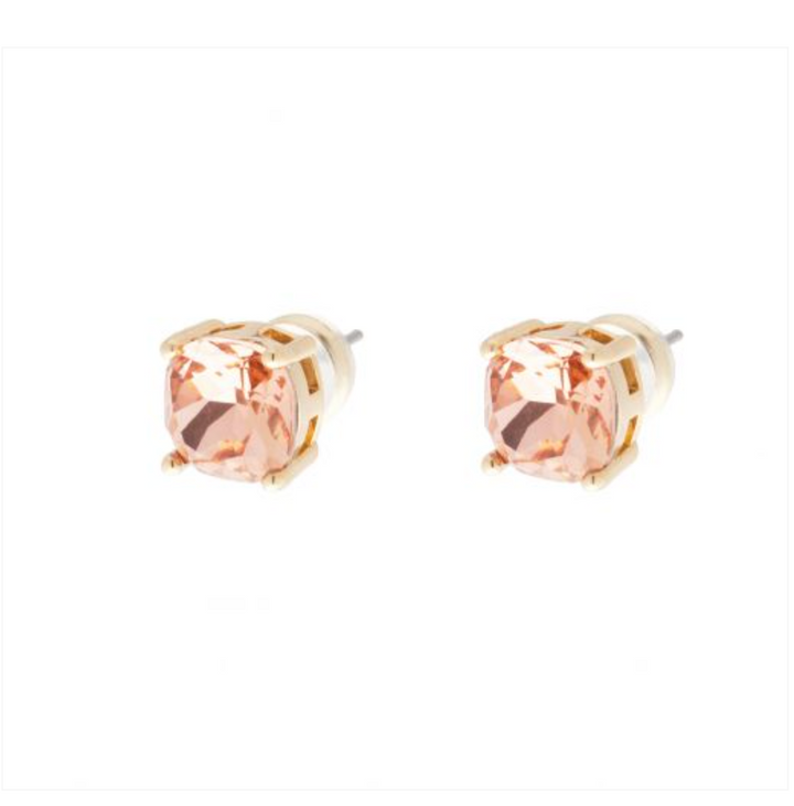 NORA Norway - Florentina stud ear gold peach