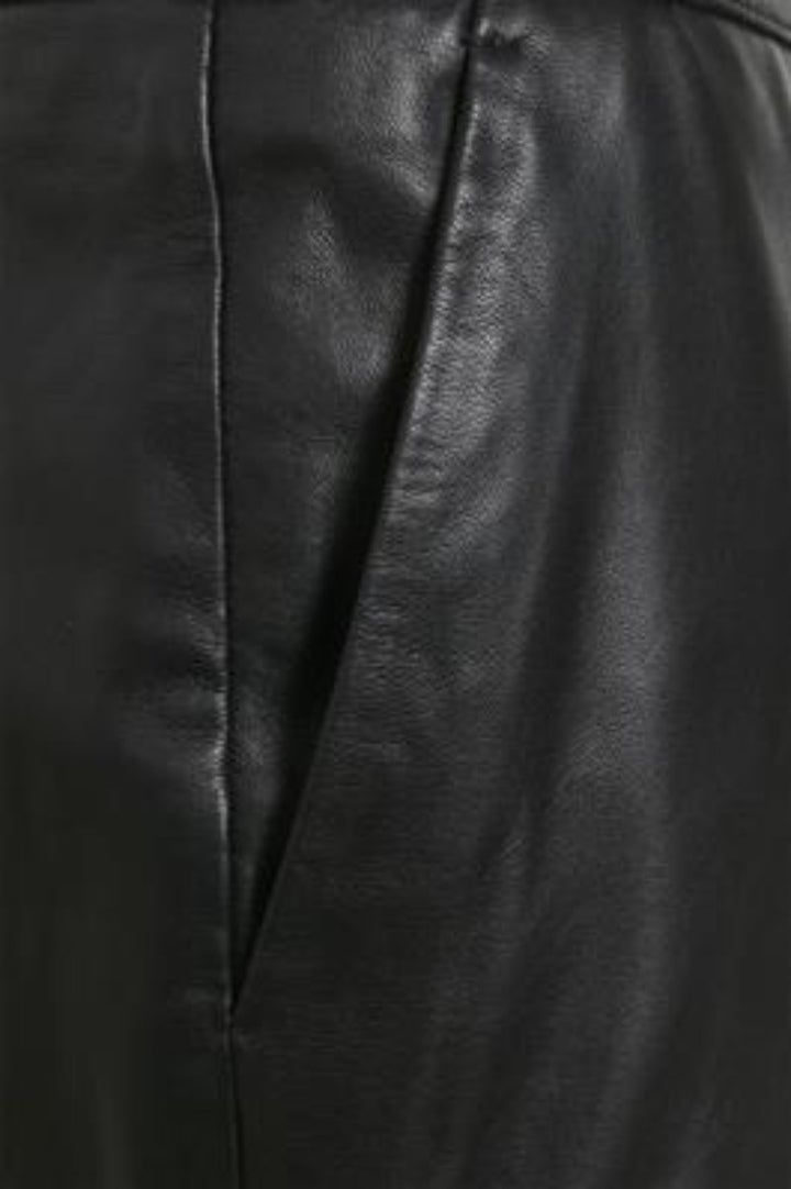 Culture - CUberta Leather Skirt