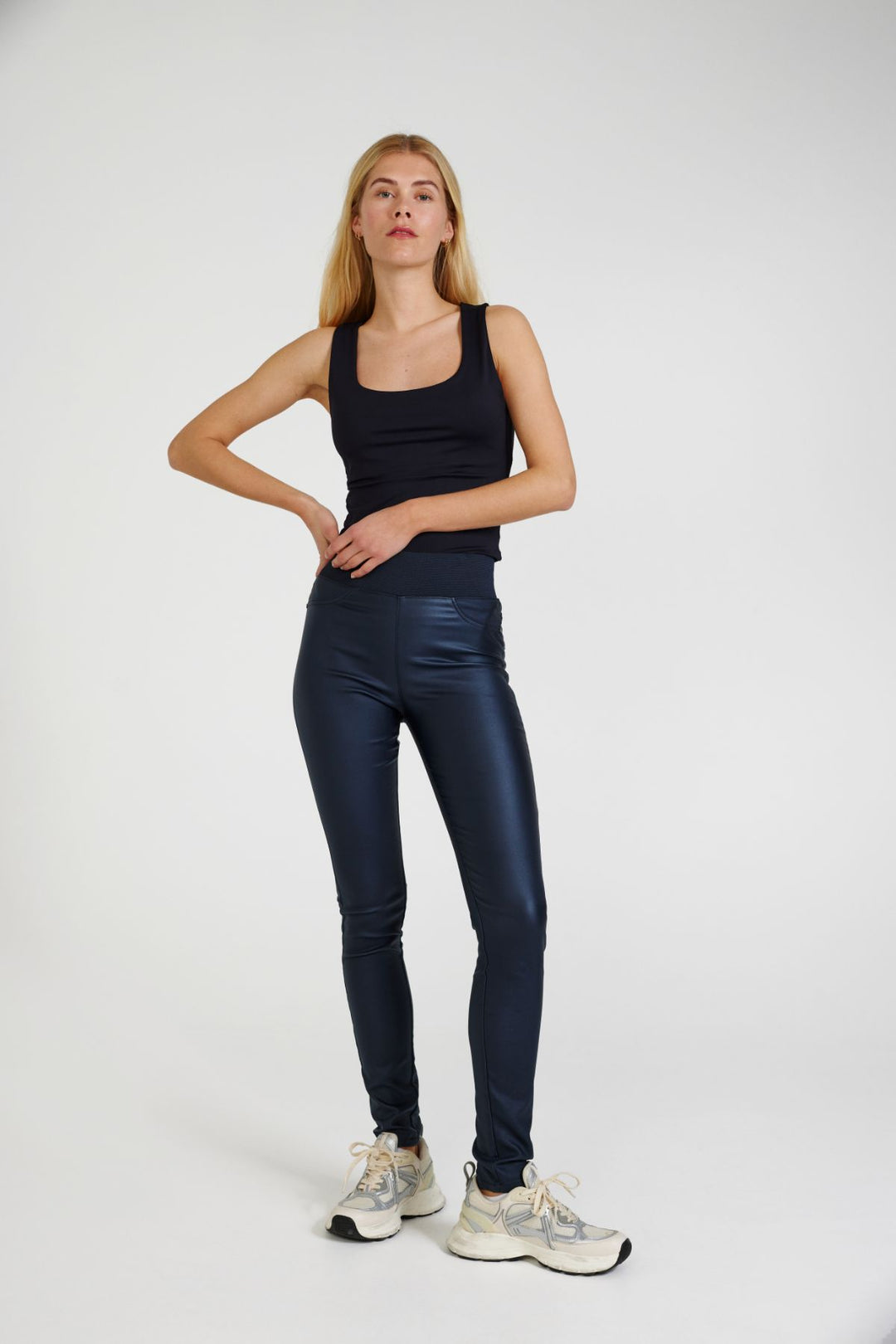 Freequent - FQshantal Coated Leggings